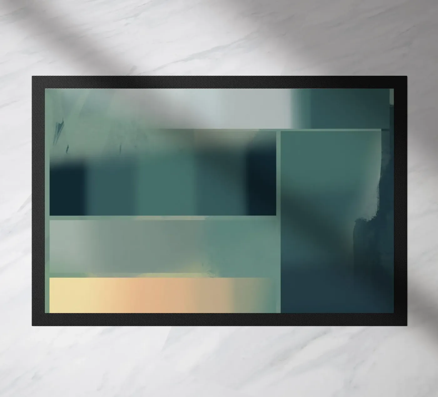 Subtle green gradient zerbino da Little Dean