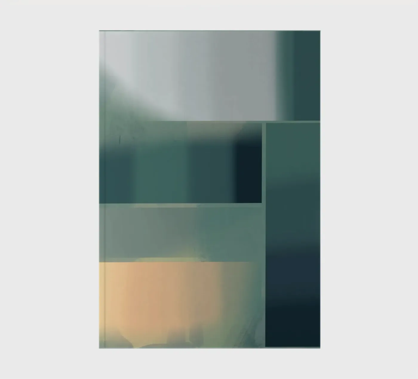Subtle green gradient quaderno da Little Dean