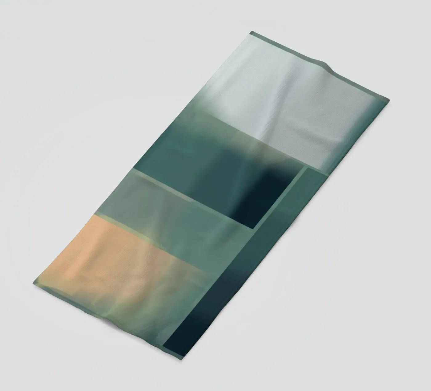 Subtle green gradient telo mare da Little Dean