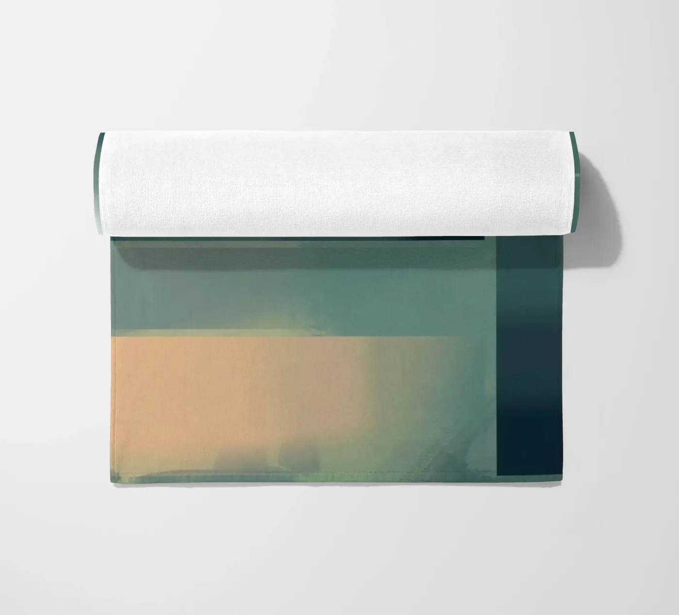 Subtle green gradient telo mare da Little Dean