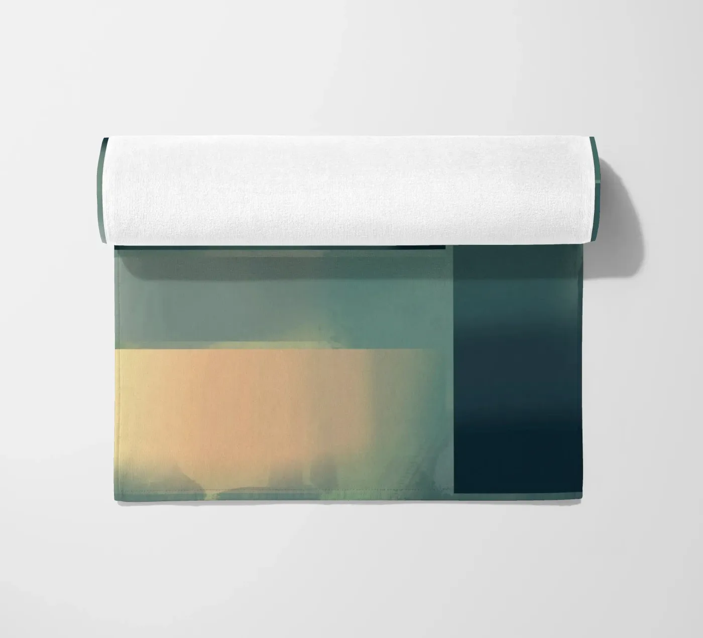 Subtle green gradient telo mare da Little Dean