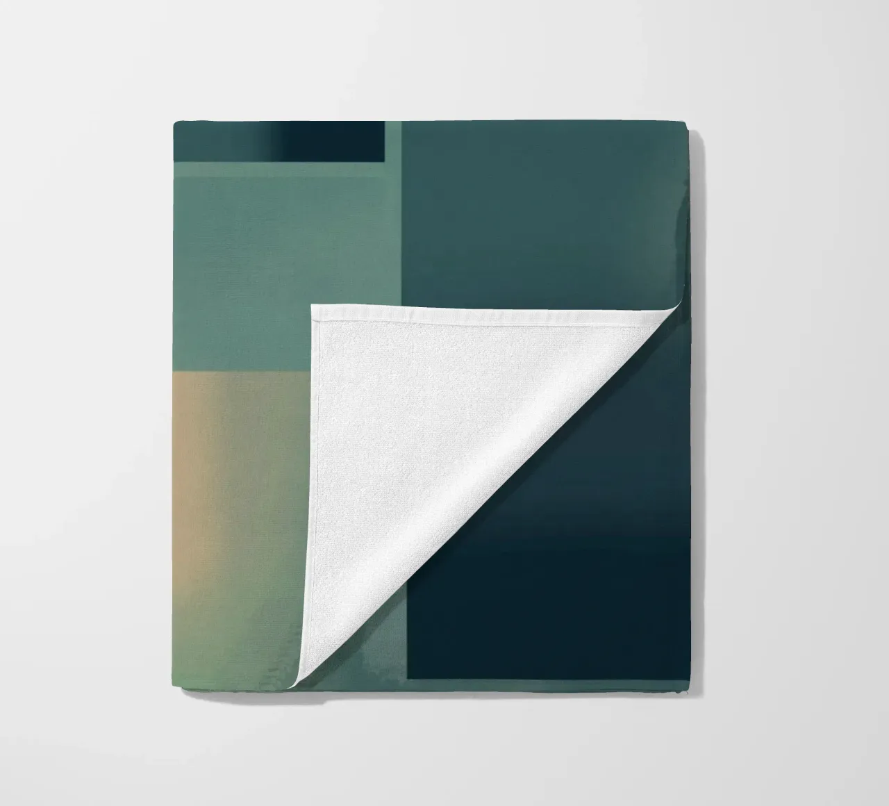 Subtle green gradient telo mare da Little Dean