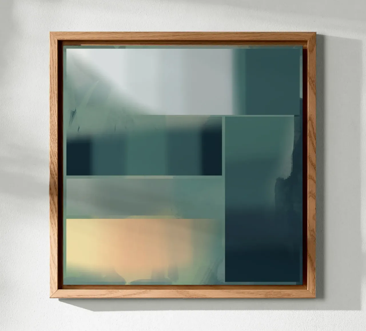 Subtle green gradient forex plate by Little Dean