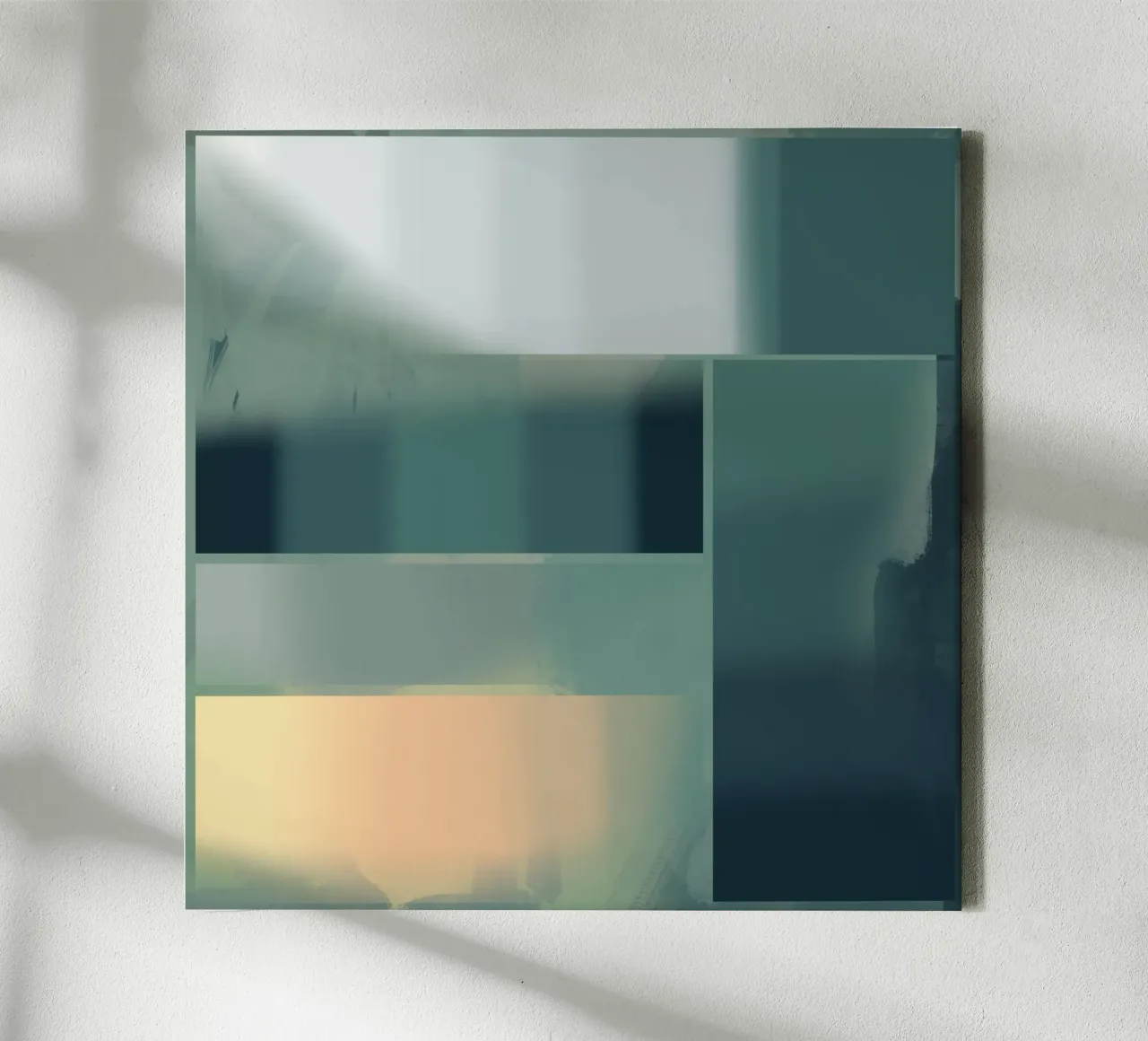 Subtle green gradient tela da Little Dean