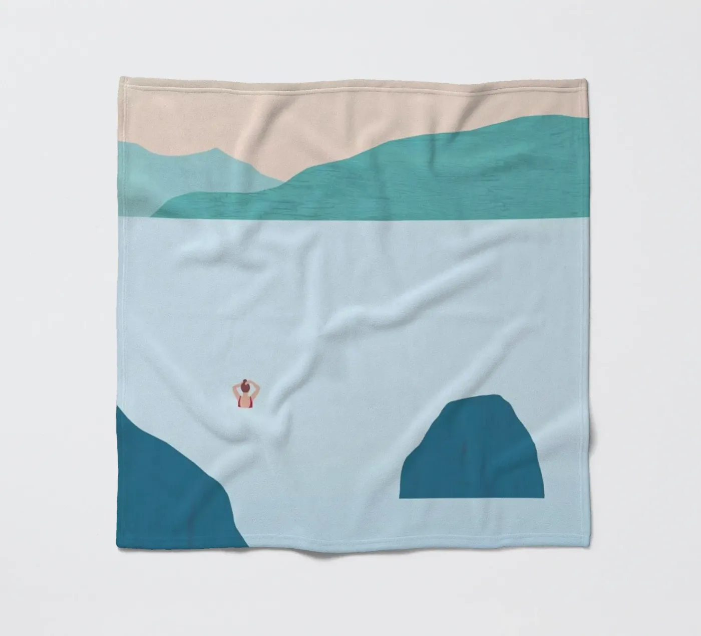 Buzzer Fleecedecke von Katinka Reinke