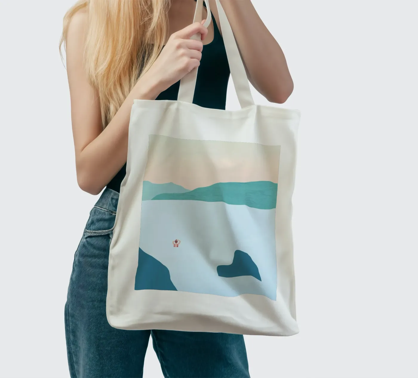 Buzzer tote bag by Katinka Reinke