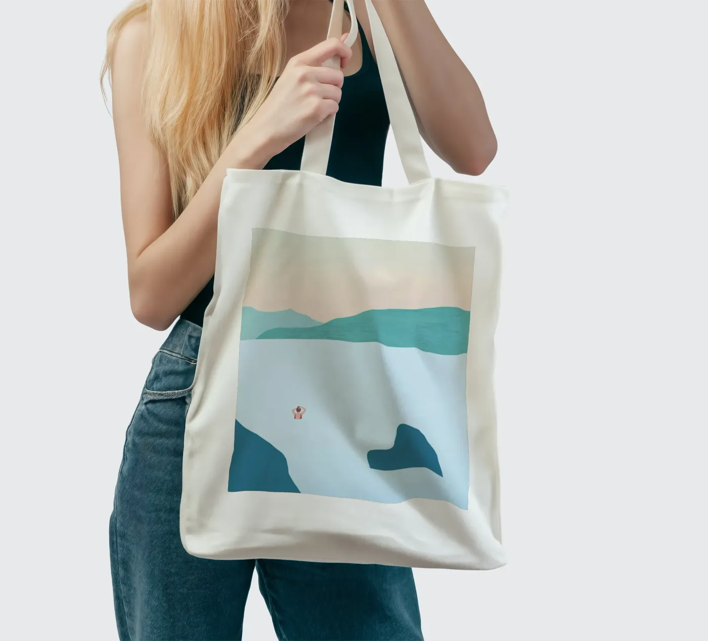 Buzzer tote bag by Katinka Reinke