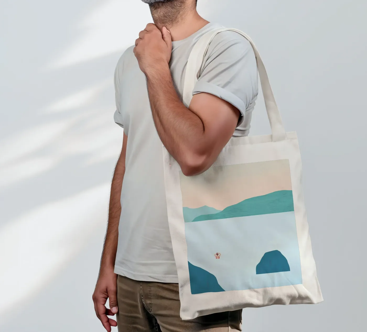 Buzzer tote bag by Katinka Reinke