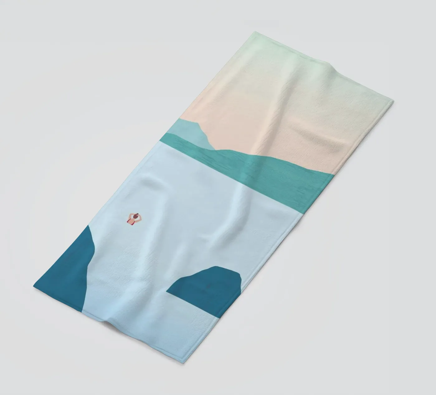 Buzzer strandhanddoek van Katinka Reinke