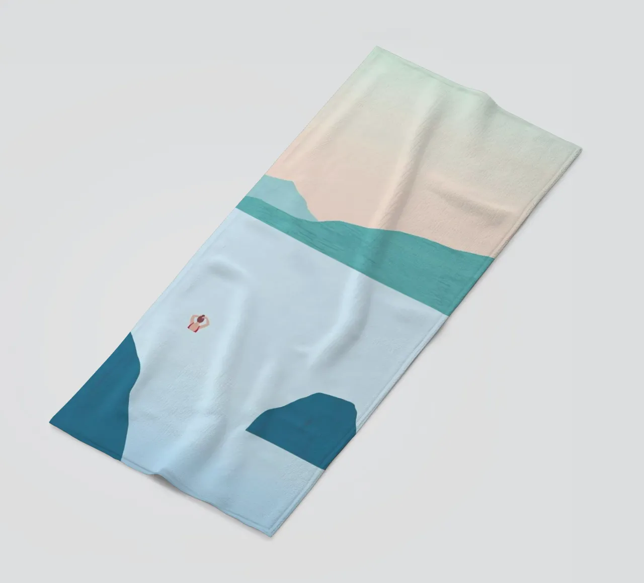 Zoemer strandhanddoek van Katinka Reinke