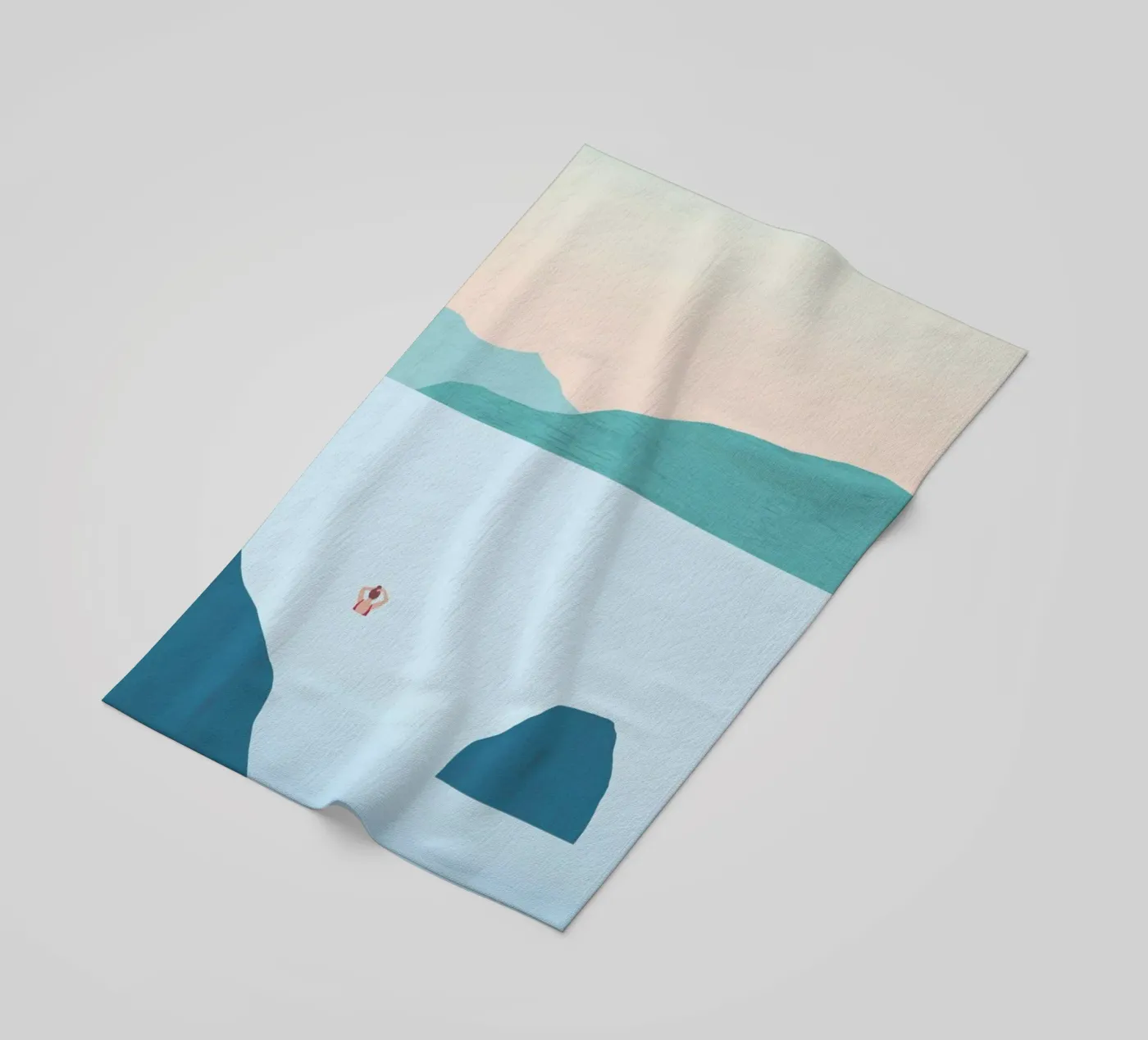 Buzzer strandhanddoek van Katinka Reinke