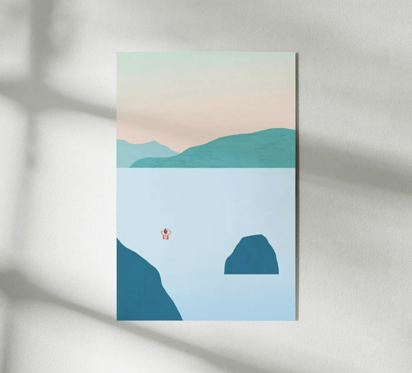 Summer Acryl-Glas von Katinka Reinke