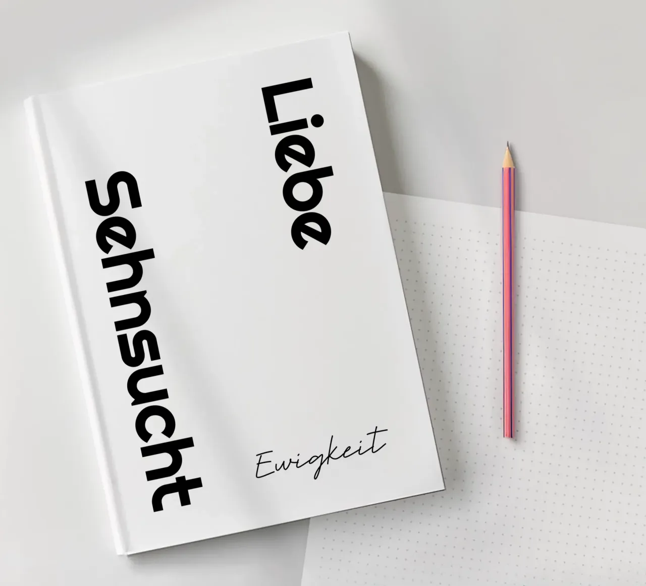 Amore che desidera l'eternità diario da YV TYPOGRAPHY