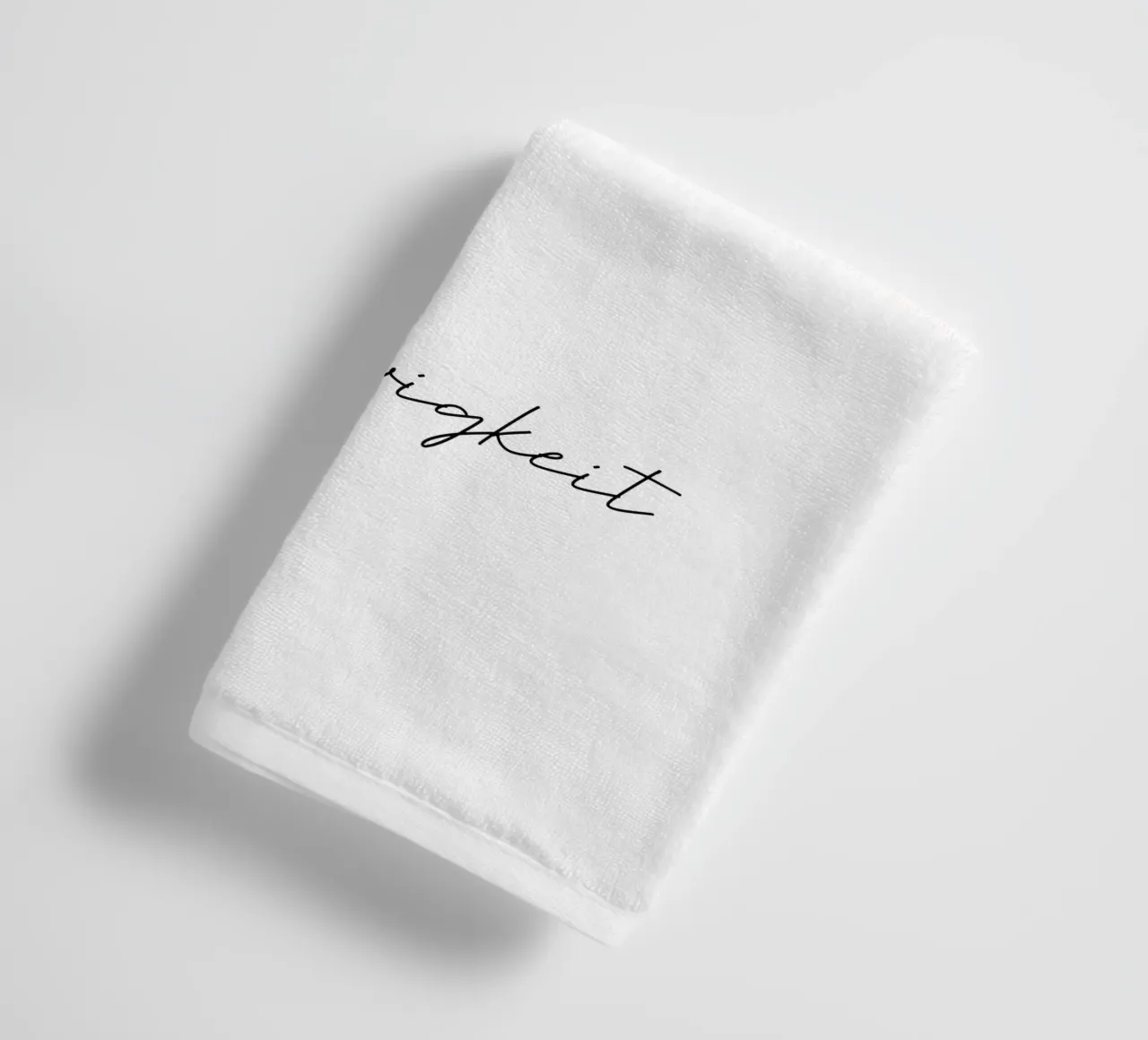 Amore che desidera l'eternità asciugamano da bagno da YV TYPOGRAPHY