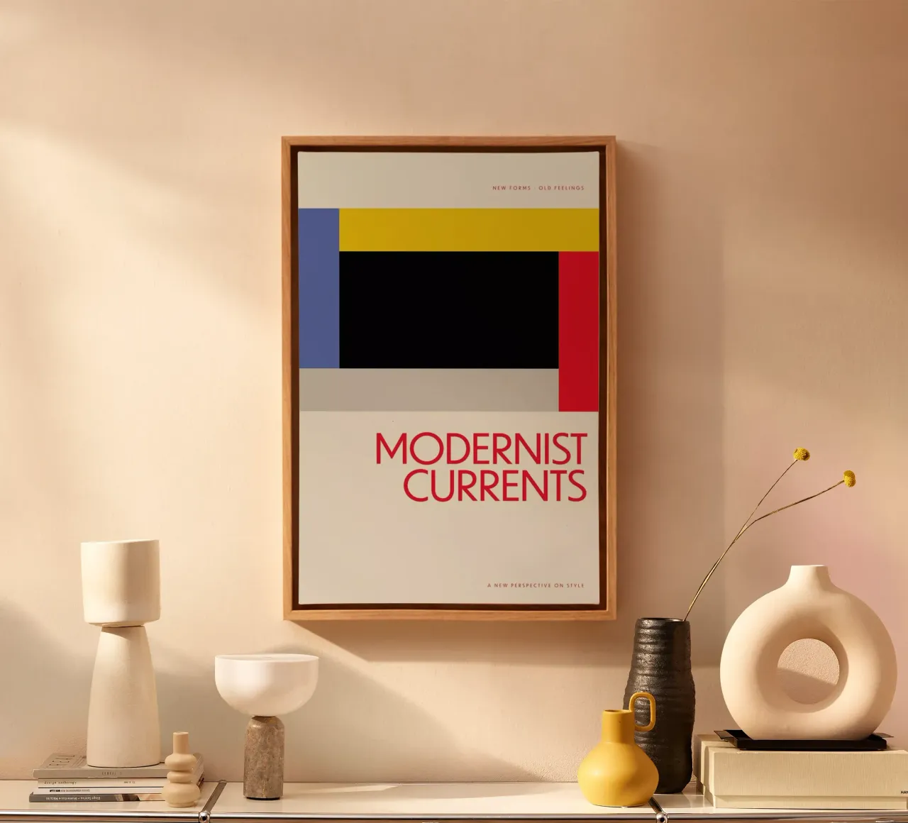 Modernist Currents 14 canvas van Studio One