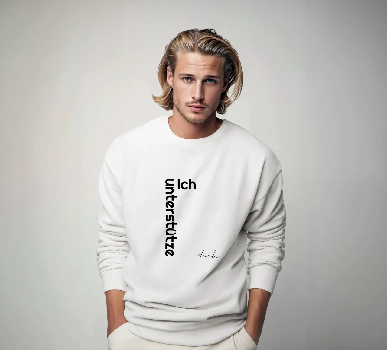 Vi sostengo felpa da YV TYPOGRAPHY