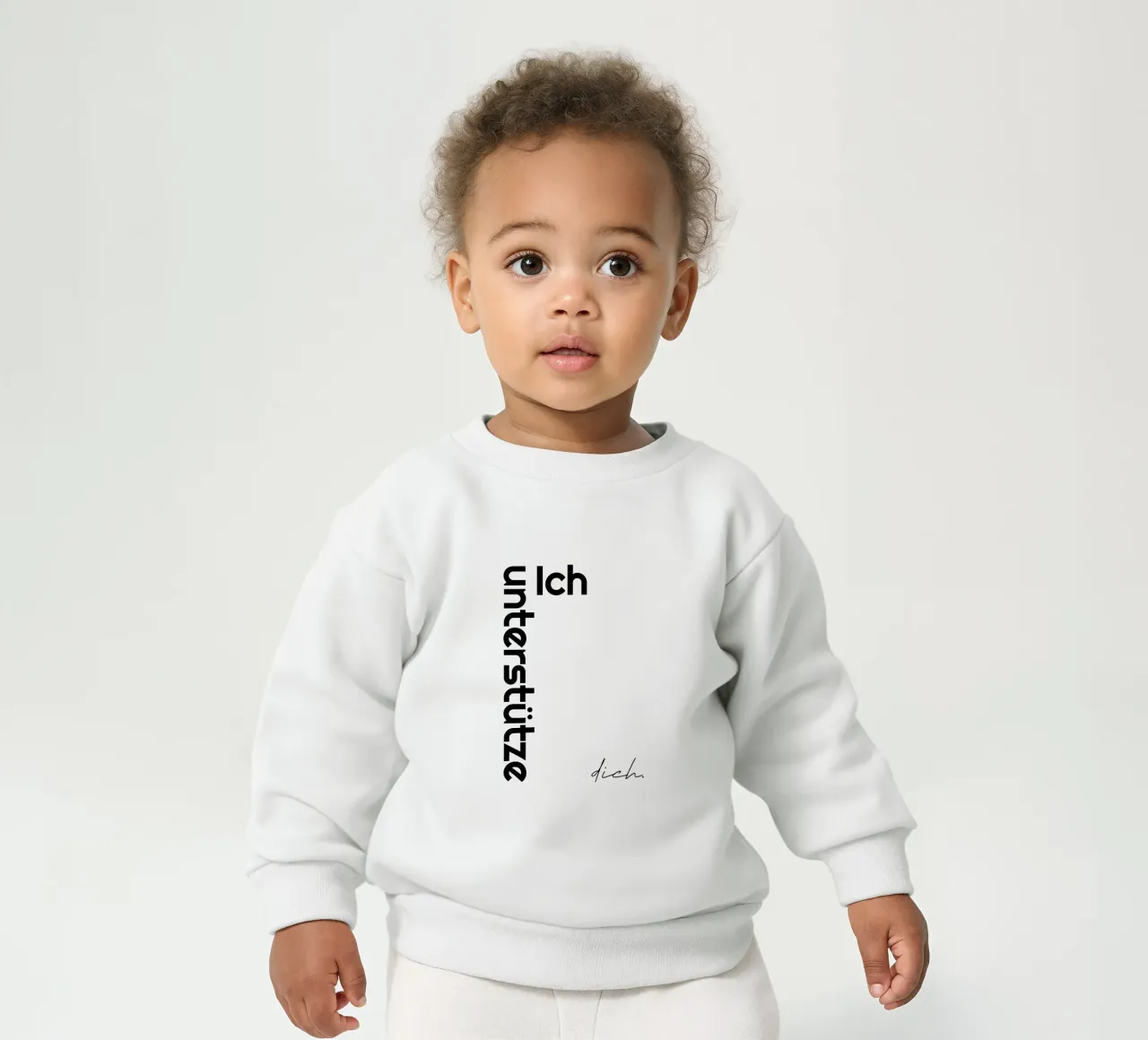 Vi sostengo felpa neonato da YV TYPOGRAPHY