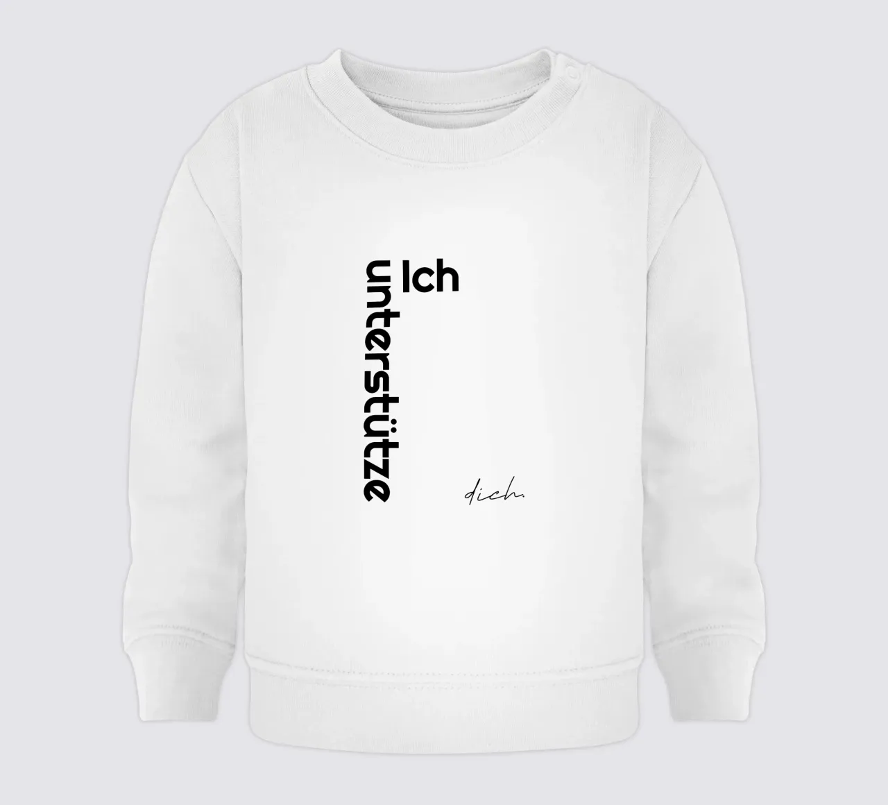 Vi sostengo felpa neonato da YV TYPOGRAPHY