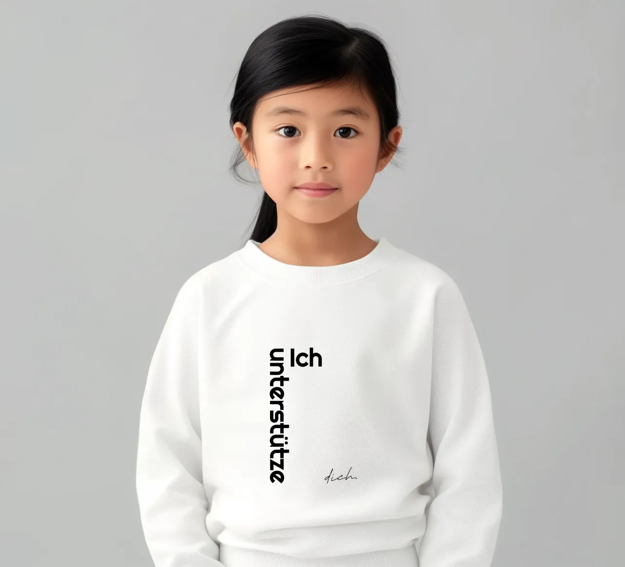 Vi sostengo felpa bambino da YV TYPOGRAPHY