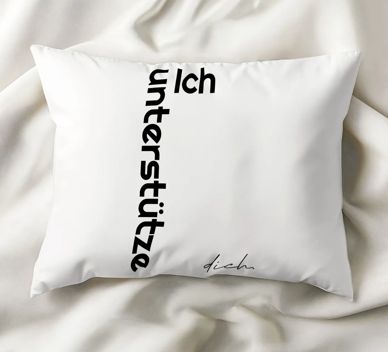 Vi sostengo cuscino da YV TYPOGRAPHY