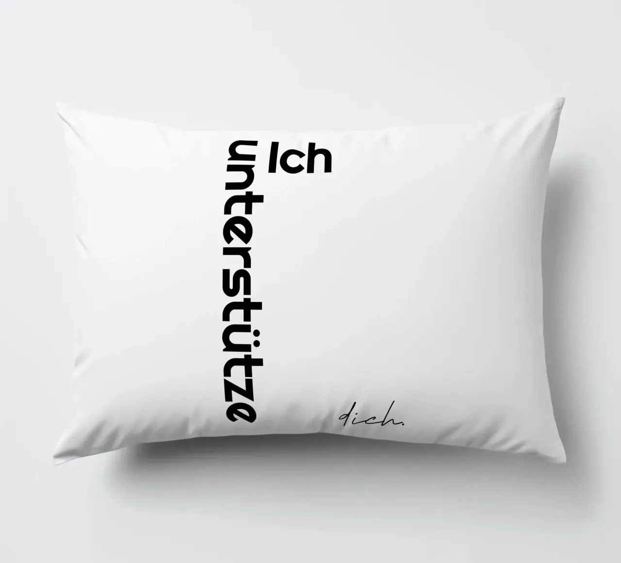 Vi sostengo cuscino da YV TYPOGRAPHY