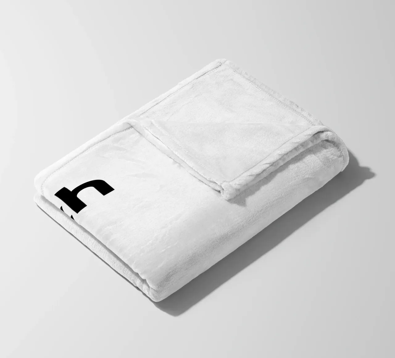Vi sostengo coperta in pile da YV TYPOGRAPHY