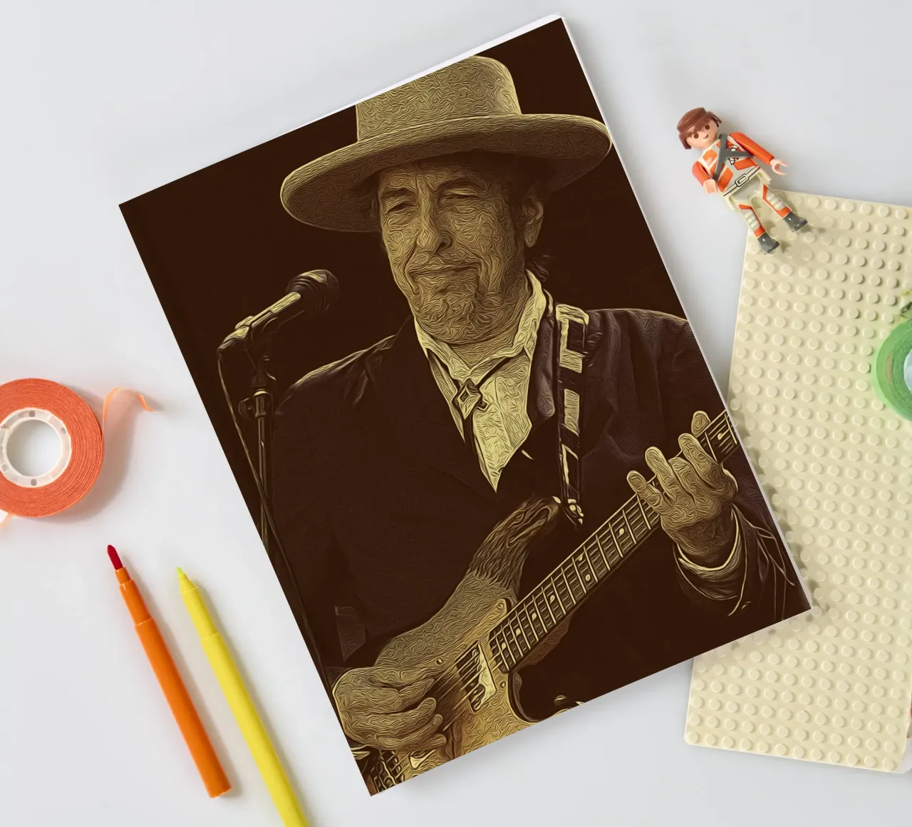 Strings of the West notebook by singpentinksale