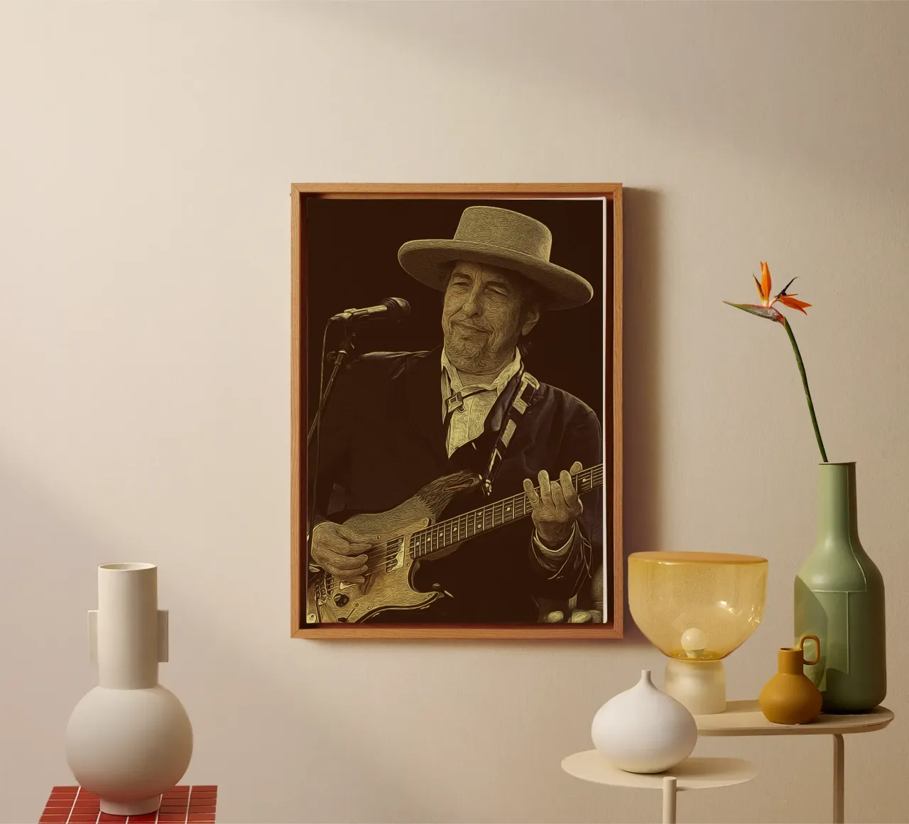 Strings of the West canvas by singpentinksale