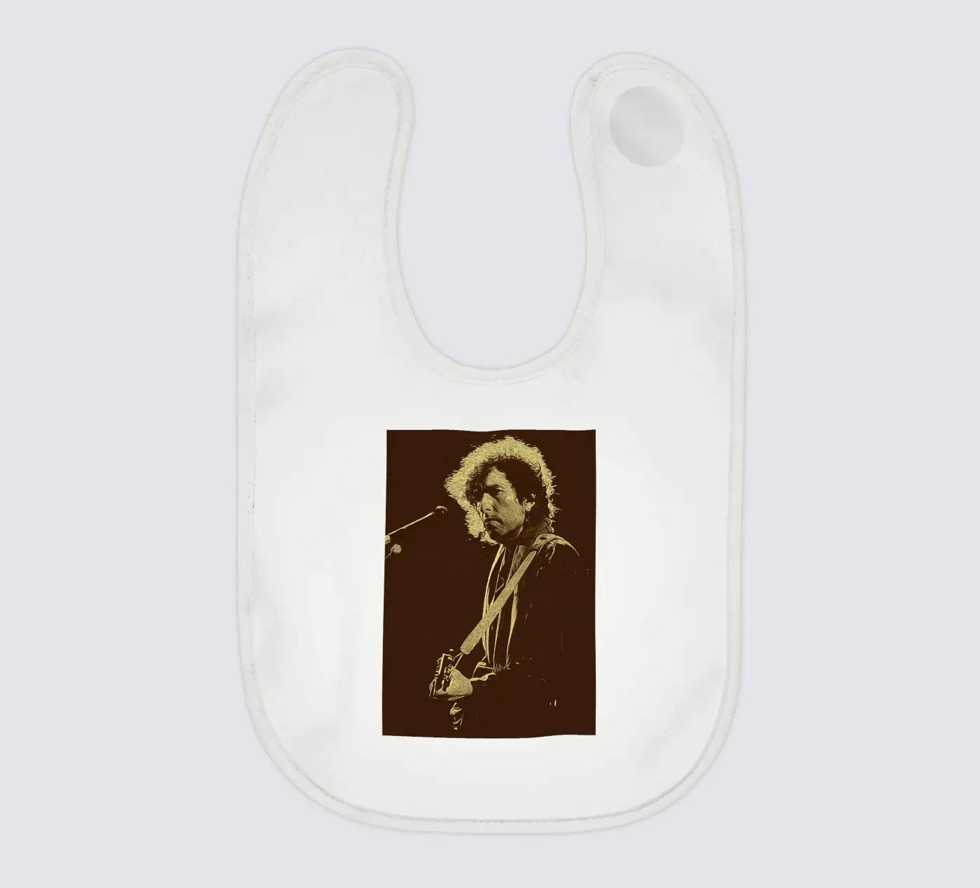 Shadow Notes baby bib by singpentinksale