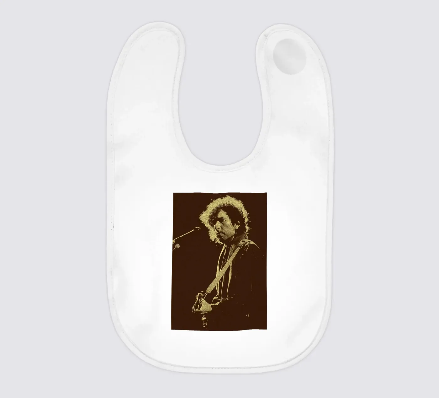 Shadow Notes baby bib by singpentinksale