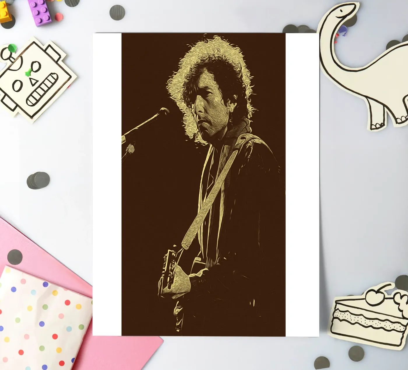 Shadow Notes planche autocollant de singpentinksale