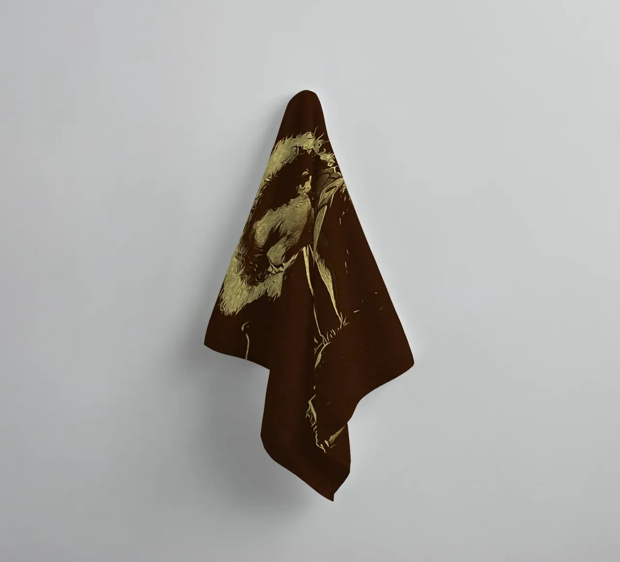 Note d'ombra asciugamano da bagno da singpentinksale