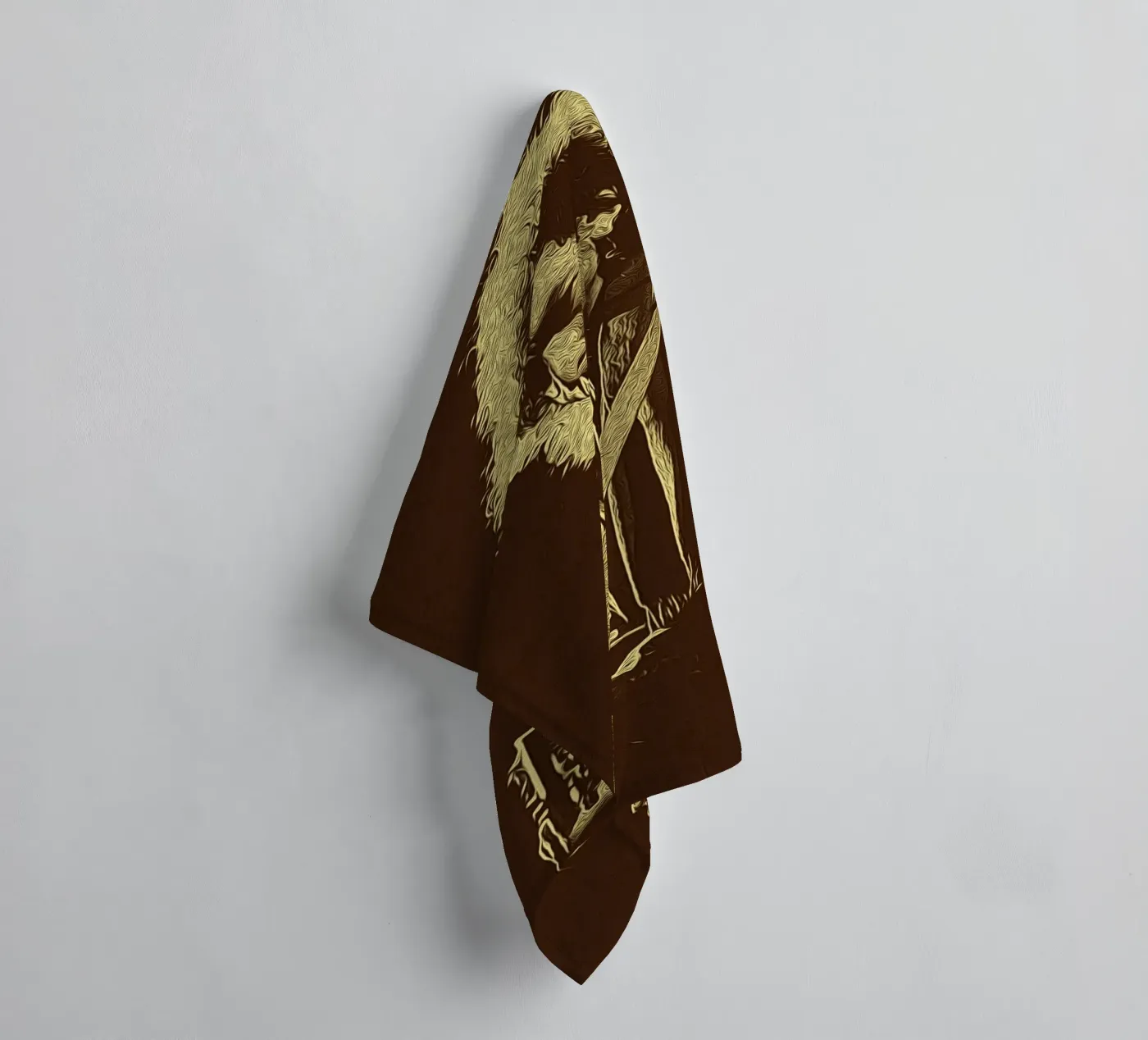 Schatten-Notizen Handtuch von singpentinksale