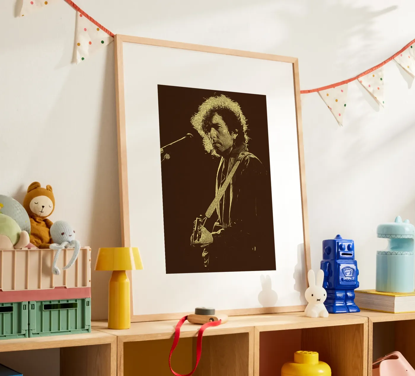 Schaduwnotities poster van singpentinksale
