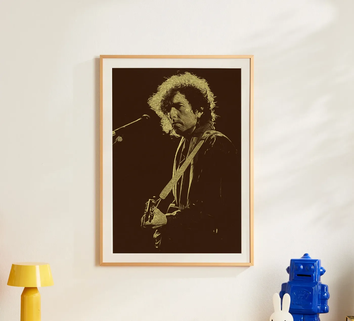 Schaduwnotities poster van singpentinksale