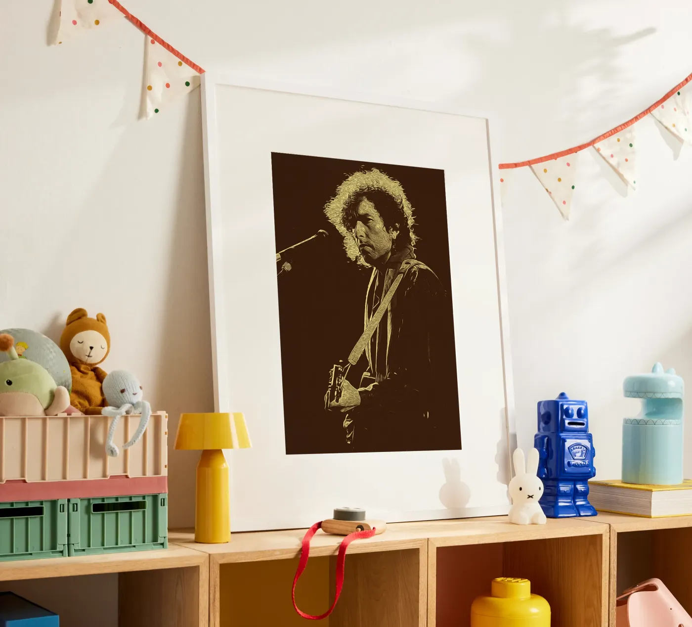 Schaduwnotities poster van singpentinksale
