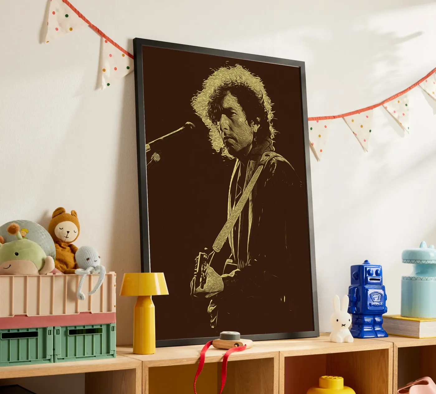 Schaduwnotities poster van singpentinksale