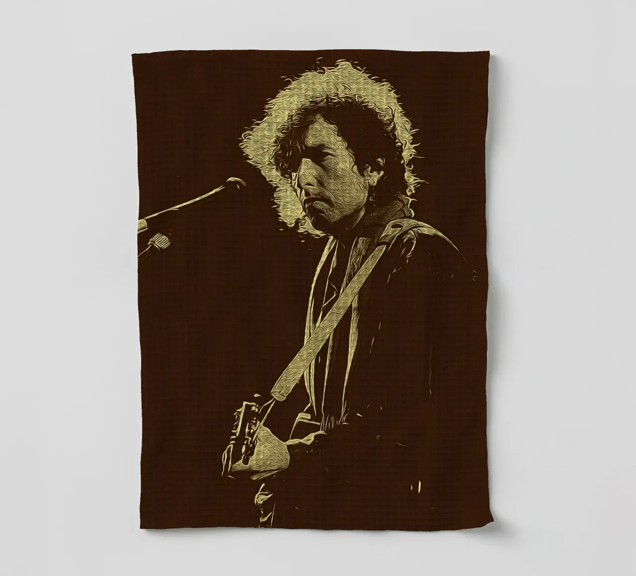 Shadow Notes tea towel by singpentinksale