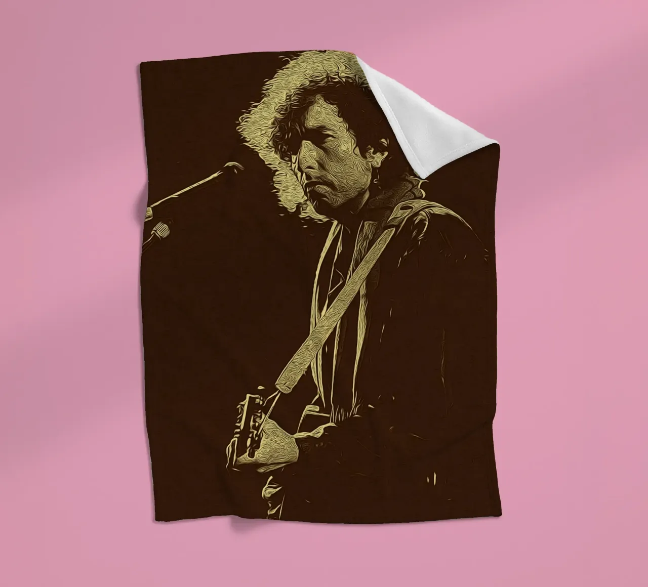 Shadow Notes fleece blanket by singpentinksale