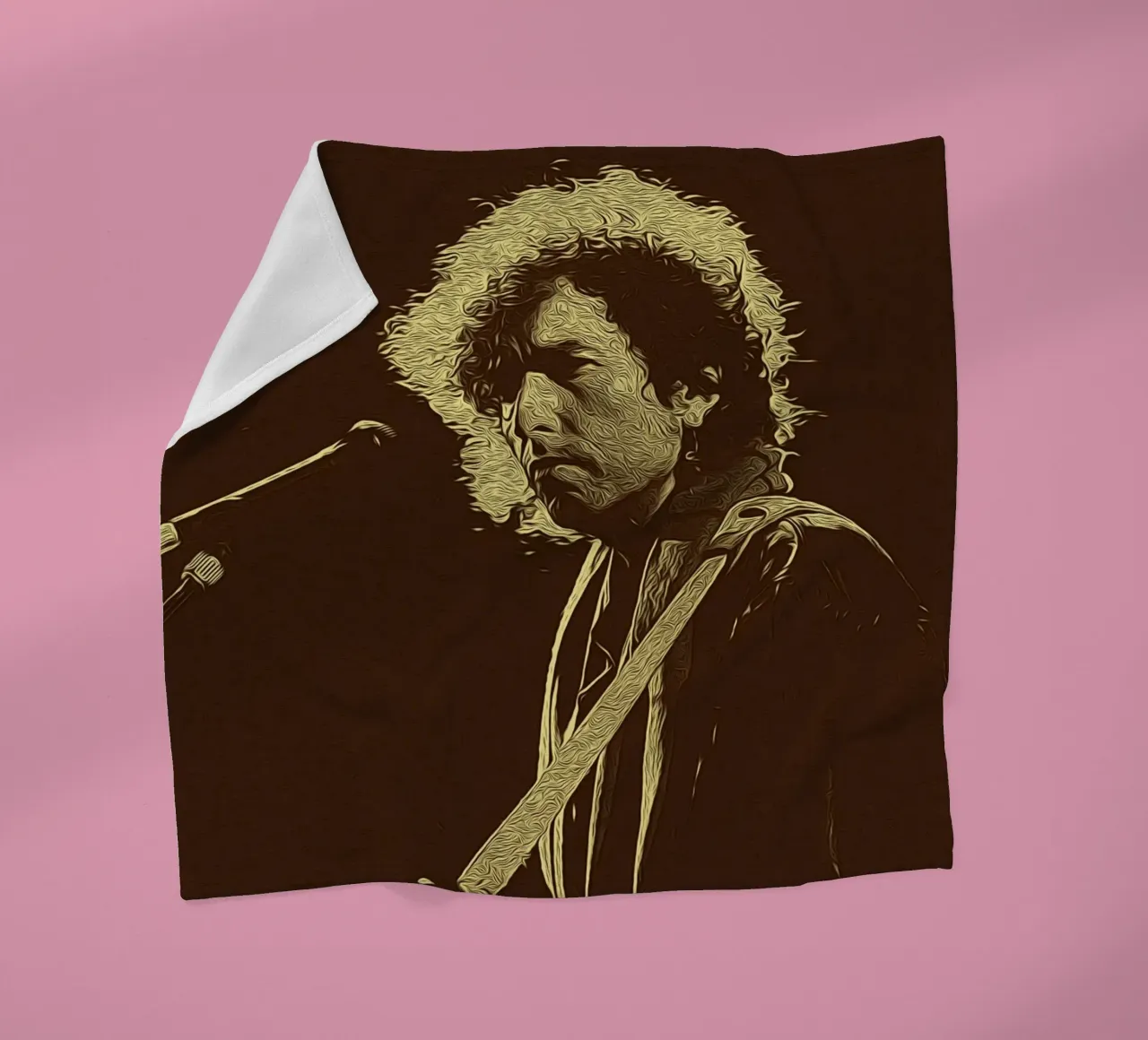 Shadow Notes fleece blanket by singpentinksale