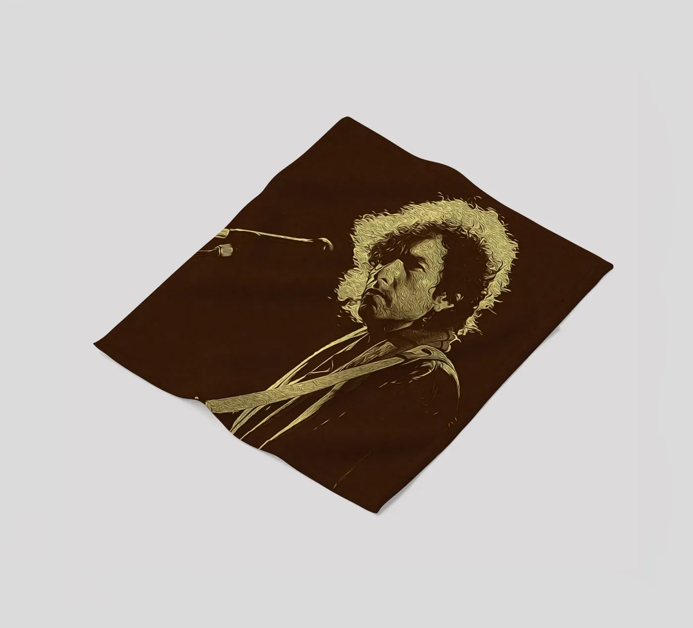 Shadow Notes Fleecedecke von singpentinksale