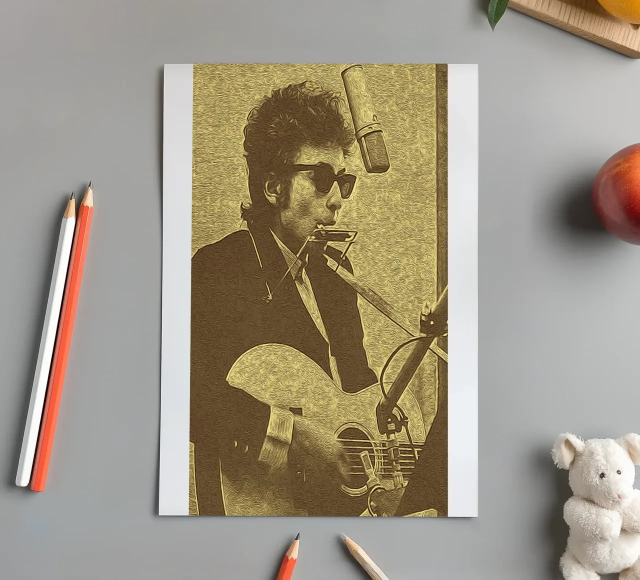 Shades and Strings sticker sheet by singpentinksale