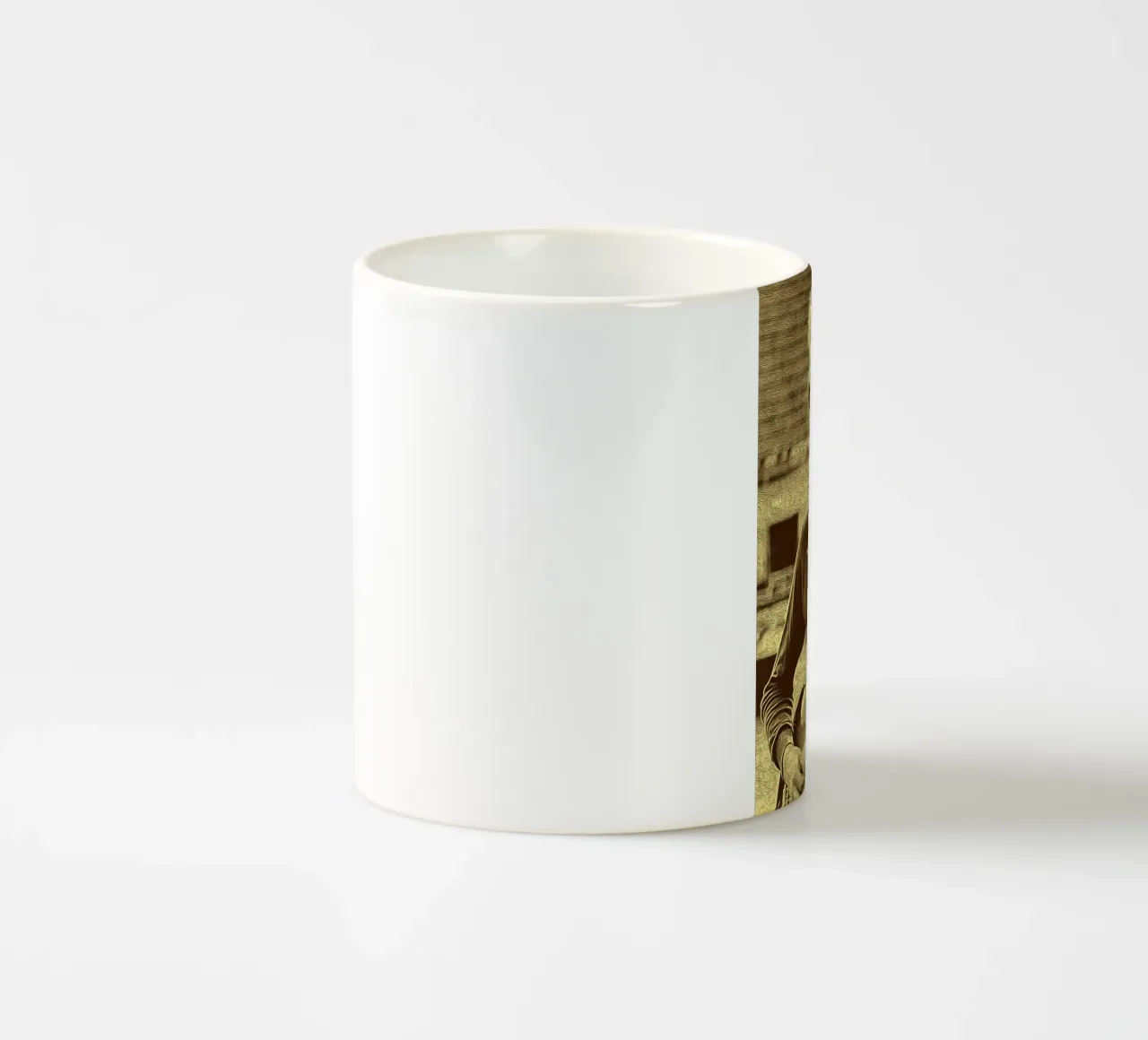Ribelle in rosso tazza in ceramica da singpentinksale