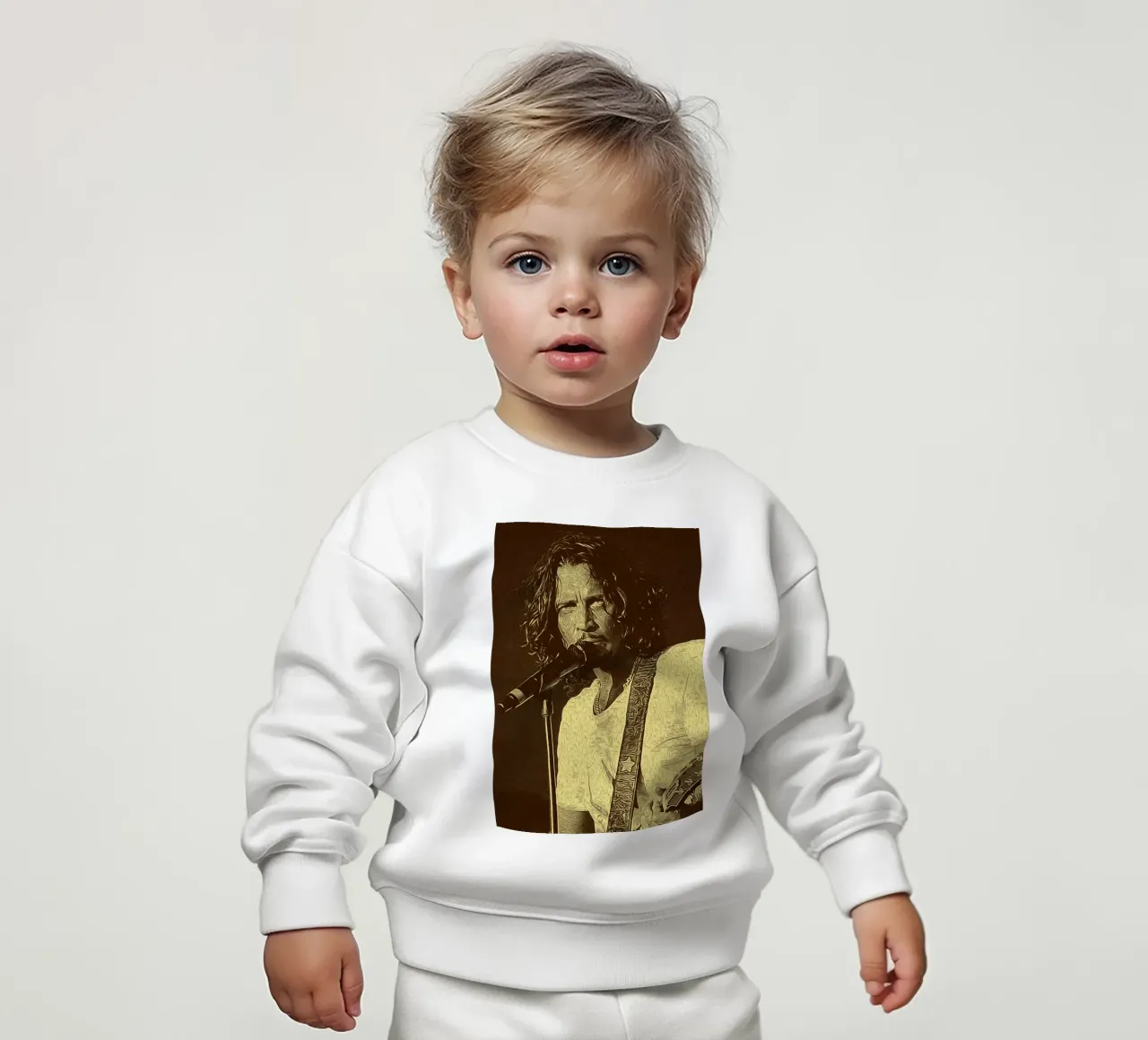 Gli echi di Chris Cornell sotto i riflettori felpa neonato da singpentinksale