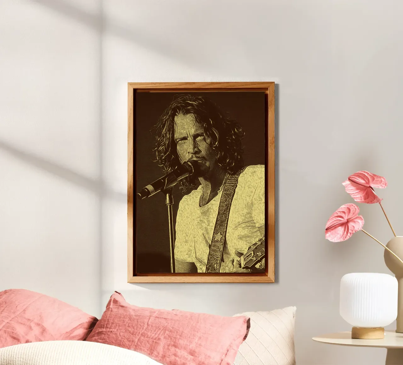 Gli echi di Chris Cornell sotto i riflettori alluminio dibond da singpentinksale