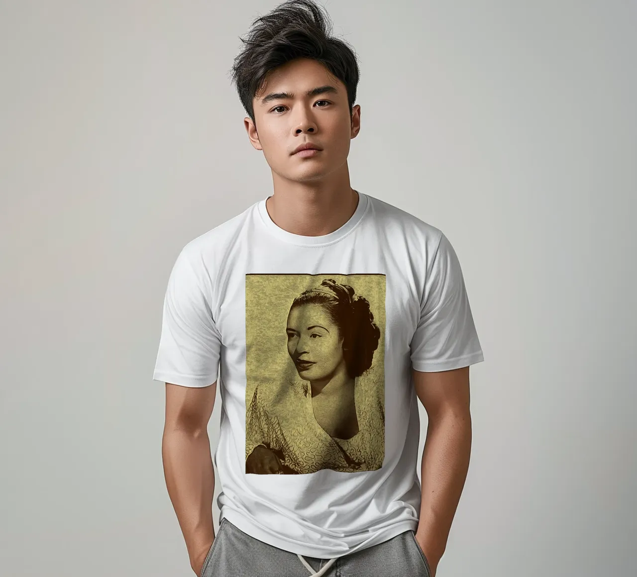 Mirada intemporal camiseta de singpentinksale