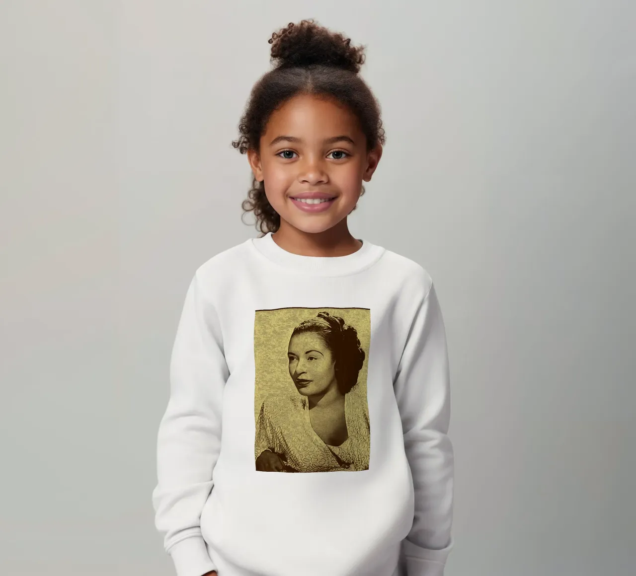 Mirada intemporal sudadera para niño de singpentinksale