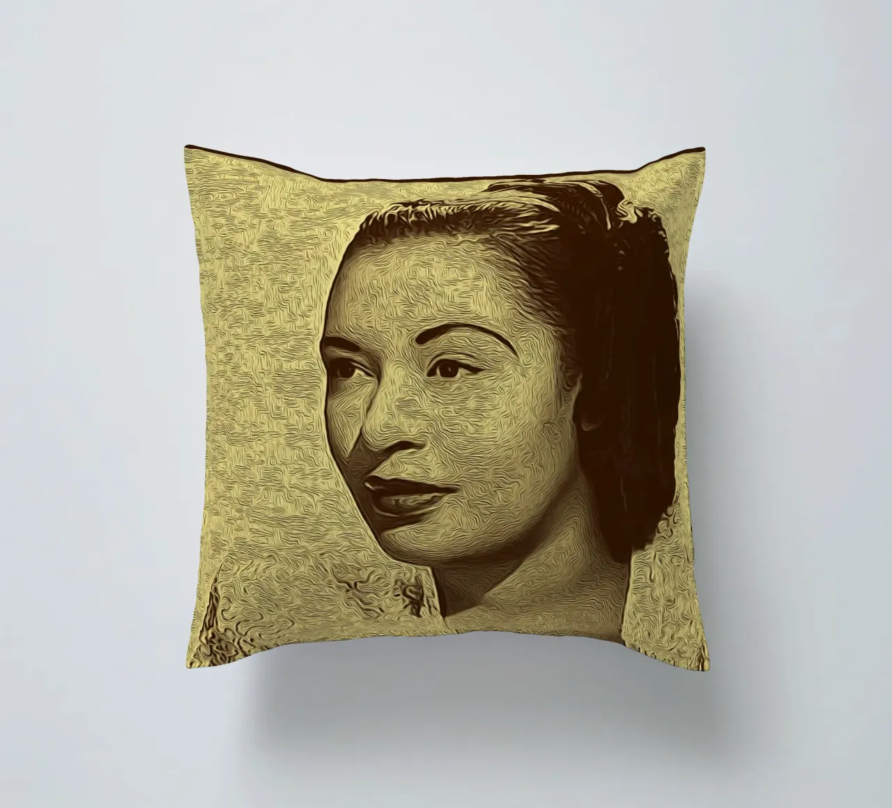 Sguardo senza tempo cuscino da singpentinksale