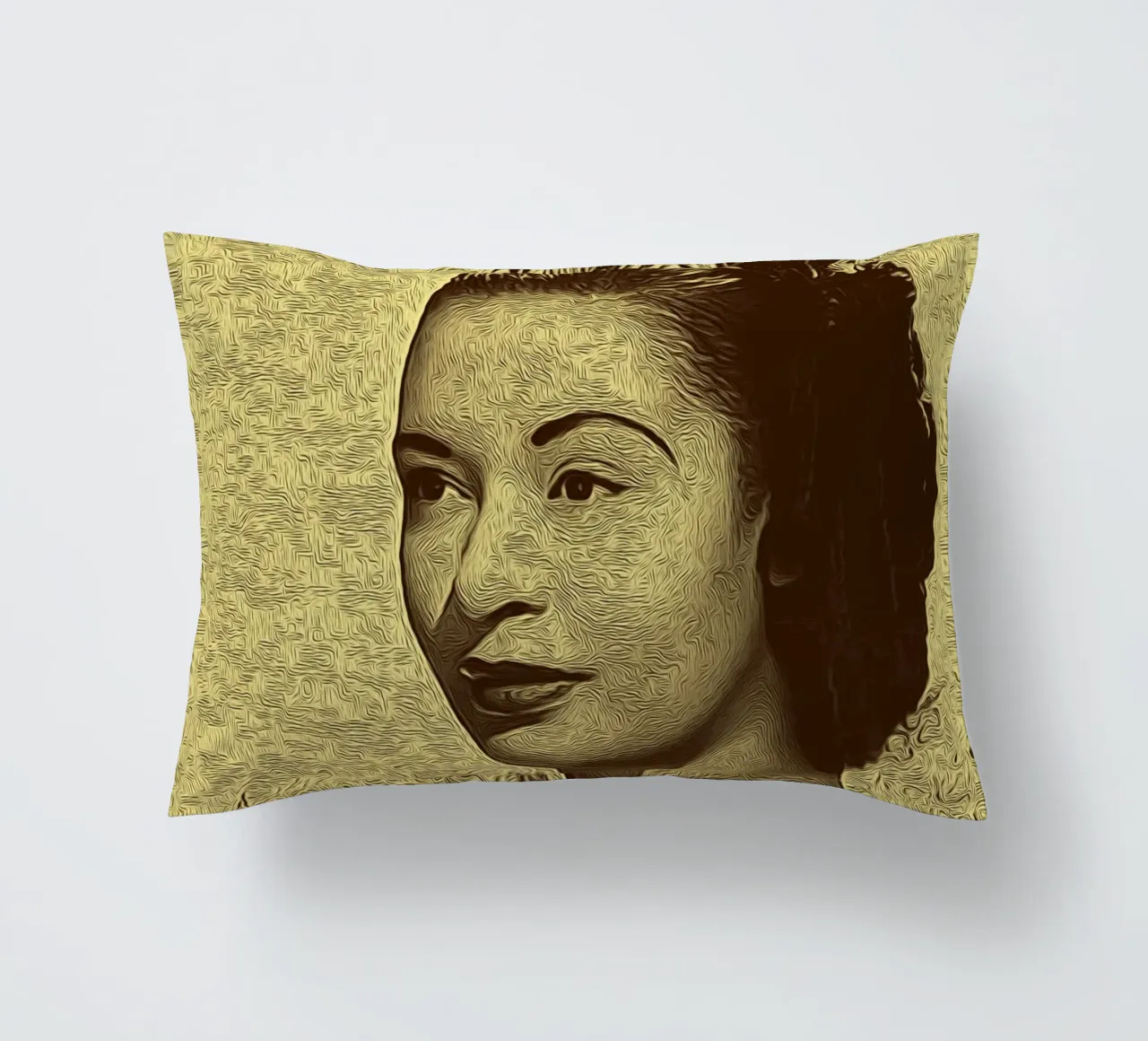 Sguardo senza tempo cuscino da singpentinksale
