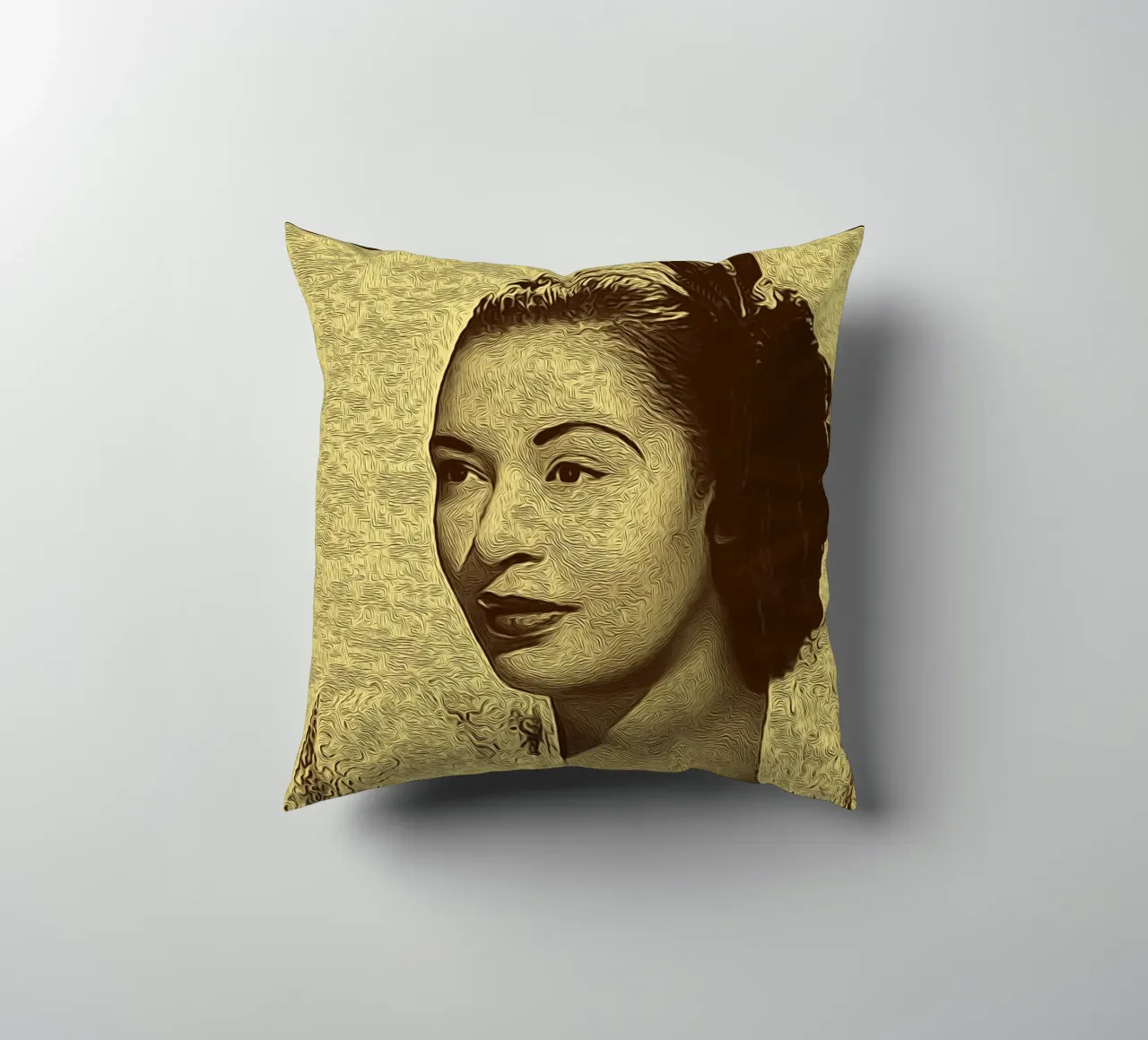 Sguardo senza tempo cuscino da singpentinksale